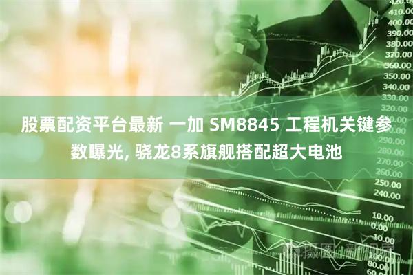 股票配资平台最新 一加 SM8845 工程机关键参数曝光, 骁龙8系旗舰搭配超大电池